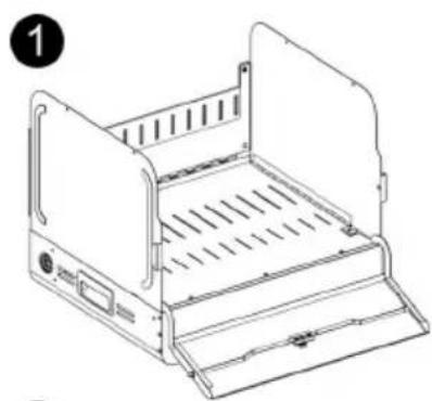 AVer E12 - Step 4: Extend and fix the sides of the chassis - 1