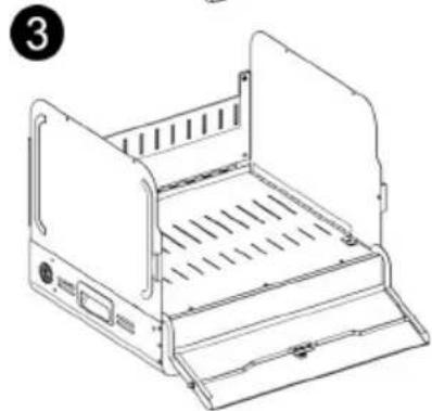 AVer E12 - Step 4: Extend and fix the sides of the chassis - 3