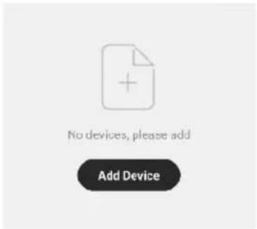 No devices, please add Add Device