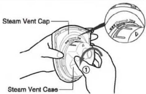 Steam Vent Cap Steam Vent Case