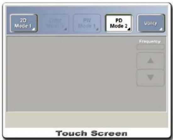 2D Mode 1 Color Mode 2 PV Mode 1 PD Mode 2 Utility Frequency Touch Screen