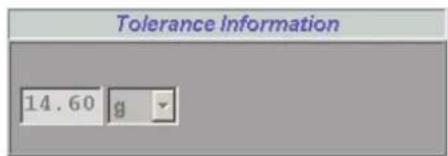Tolerance Information 14.60