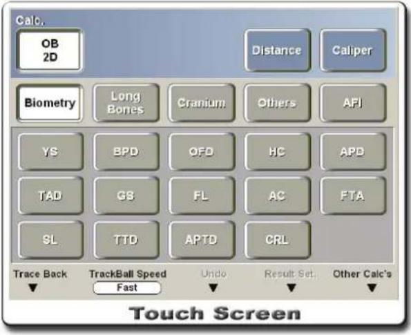SAMSUNG Accuvix XQ - Activating Basic Measurement Mode - 1