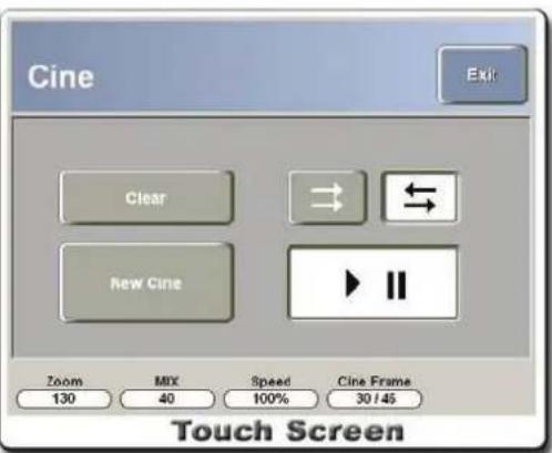 Cine Exit Clear New Cine Zoom 130 MIX 40 Speed 100% Cine Frame 30 / 45 Touch Screen