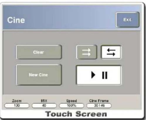 Cine Exit Clear New Cine Zoom 130 MIX 40 Speed 100% Cine Frame 30 / 46 Touch Screen