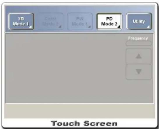2D Mode 1 Color Mode 2 PV Mode 1 PD Mode 2 Utility Frequency Touch Screen