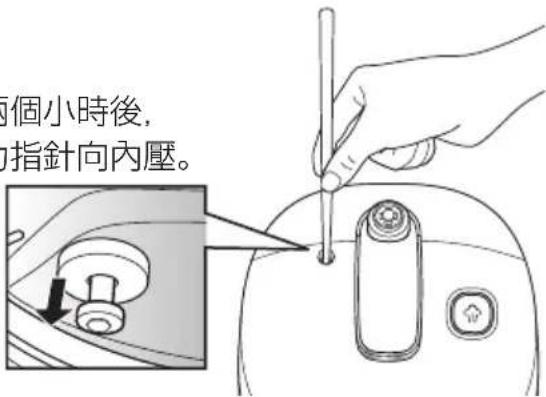 TEFAL CY3501 - 取下蒸汽噴嘴上的螺絲蓋 - 2