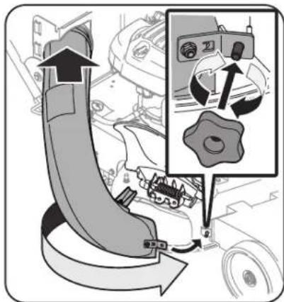 Diagram illustrating vehicle wheel assembly with labeled components and directional arrows indicating motion or movement.