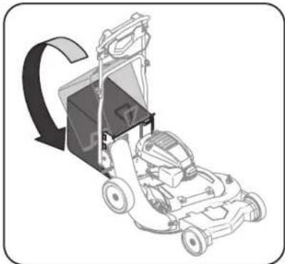 TROY-BILT TBWC28B - Attaching the Grass Catcher (If Equipped) - 5