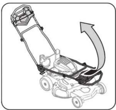 TROY-BILT TBWC28B - Unfolding the Handle - 2