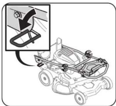 TROY-BILT TBWC28B - Despliegue de la manija - 1