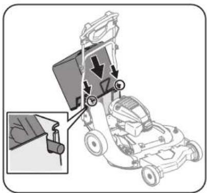 TROY-BILT TBWC28B - Acople del colector de césped (si está equipado) - 4