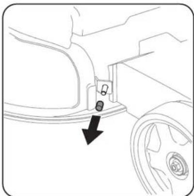 TROY-BILT TBWC28B - Attaching Grass Catcher Chute - 1