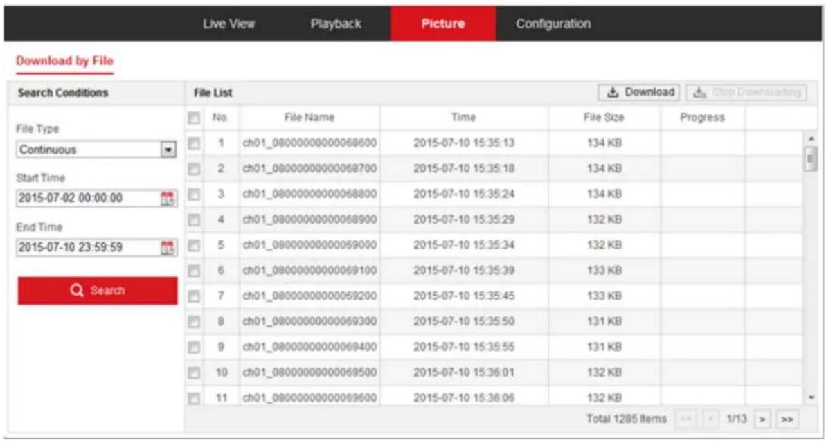 Download by File Search Conditions File List No. File Name Time File Size Progress Continuous 1 ch01_08000000000068600 2015-07-10 15:35:13 134 KB 2 ch01_08000000000068700 2015-07-10 15:35:18 134 KB 3 ch01_08000000000068800 2015-07-10 15:35:24 134 KB 4 ch01_08000000000068900 2015-07-10 15:35:29 132 KB 5 ch01_08000000000069000 2015-07-10 15:35:34 132 KB 6 ch01_08000000000069100 2015-07-10 15:35:39 133 KB 7 ch01_08000000000069200 2015-07-10 15:35:45 133 KB 8 ch01_08000000000069300 2015-07-10 15:35:50 131 KB 9 ch01_08000000000069400 2015-07-10 15:35:55 131 KB 10 ch01_08000000000069500 2015-07-10 15:36:01 132 KB 11 ch01_08000000000069600 2015-07-10 15:36:06 132 KB Total 1285 items << - 1/13 > >>