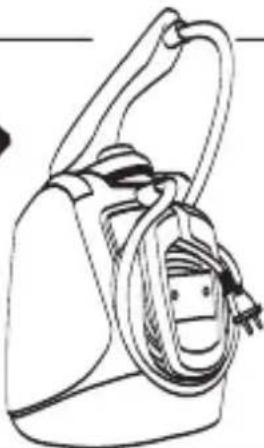 Line drawing of a handbag with a strap and handle (no text or symbols)