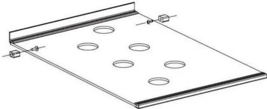 EDGESTAR CBR901SG - To remove the shelves: - 1