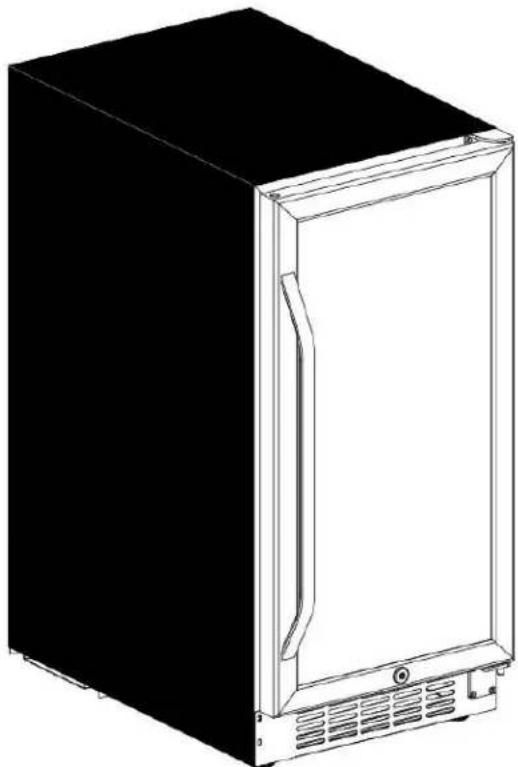 EDGESTAR CBR901SG - Built-in Beverage Cooler - 1