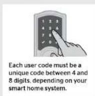 Kwikset SmartCode 916 - Add user codes (30 max) - 7