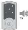 Kwikset SmartCode 916 - Add user codes (30 max) - 12
