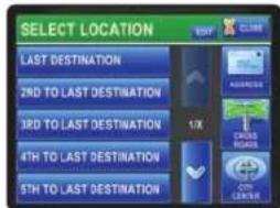 SELECT LOCATION LAST DESTINATION 2ND TO LAST DESTINATION 3RD TO LAST DESTINATION 1K 4TH TO LAST DESTINATION 5TH TO LAST DESTINATION