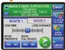 COBRA NAV ONE 5000 - MAIN MENU - 2