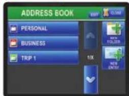 ADDRESS BOOK PERSONAL BUSINESS TRP 1 10K NEW FOURS NET ENTER