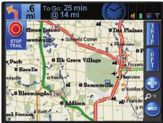 .6 mi To Go: 25 min @ 14 mi STOP TRAIL ffman Estates Haumburg Schells Corner Des Plaines Flerview P Elk Grove Village 1234 Rosem Flerview Roselle Itasla Bensenville Bloomingda 1230 Addison Schiller F Franklin R col Stream Swift TRIP OPT