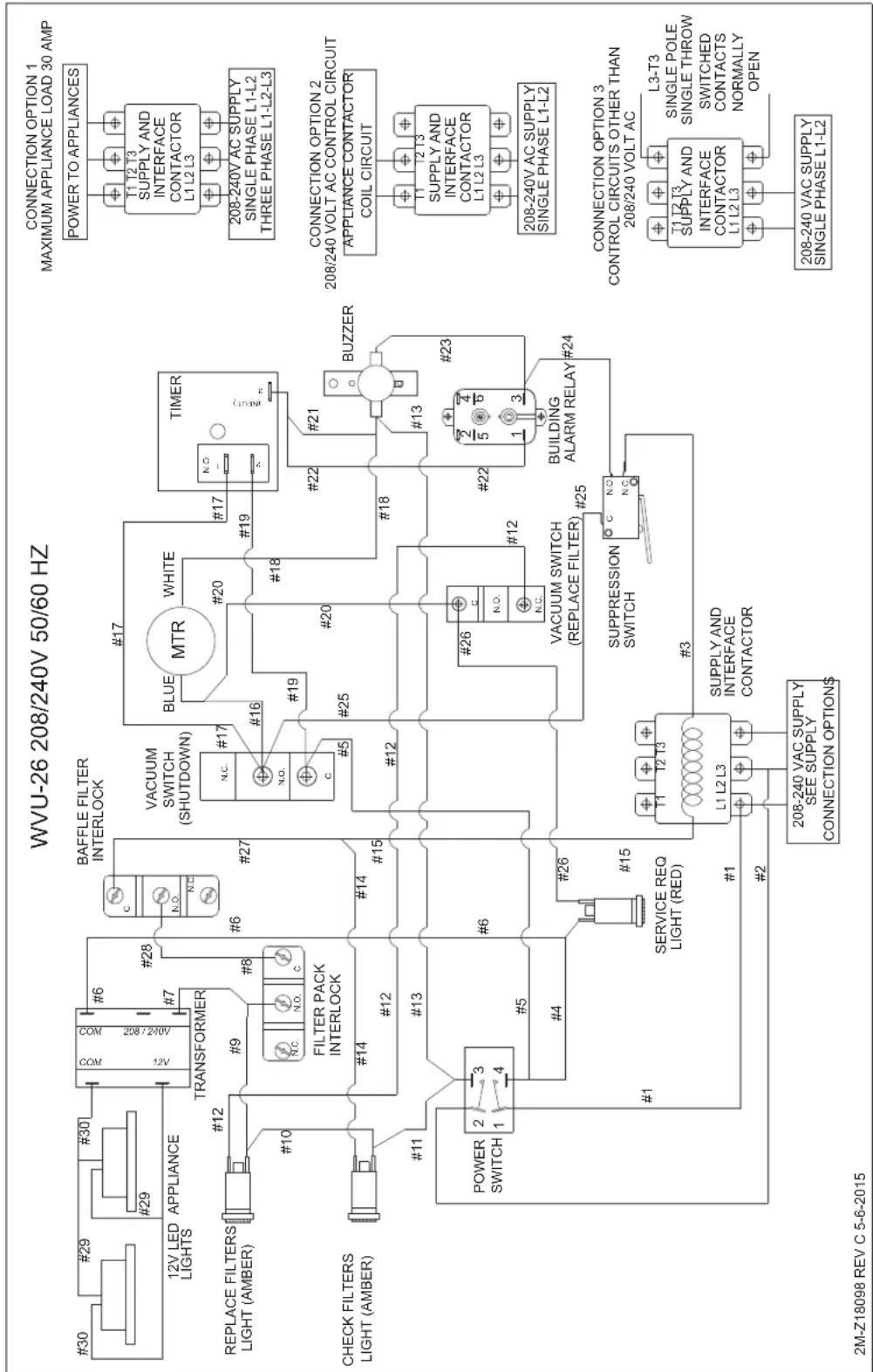 Wells WVU-26 - WIRING DIAGRAM - 1