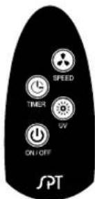 SPT ON / OFF UV TIMER SPEED