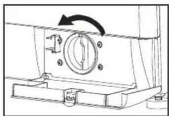 Equator EW-824-N - Cleaning the coin trap - 2