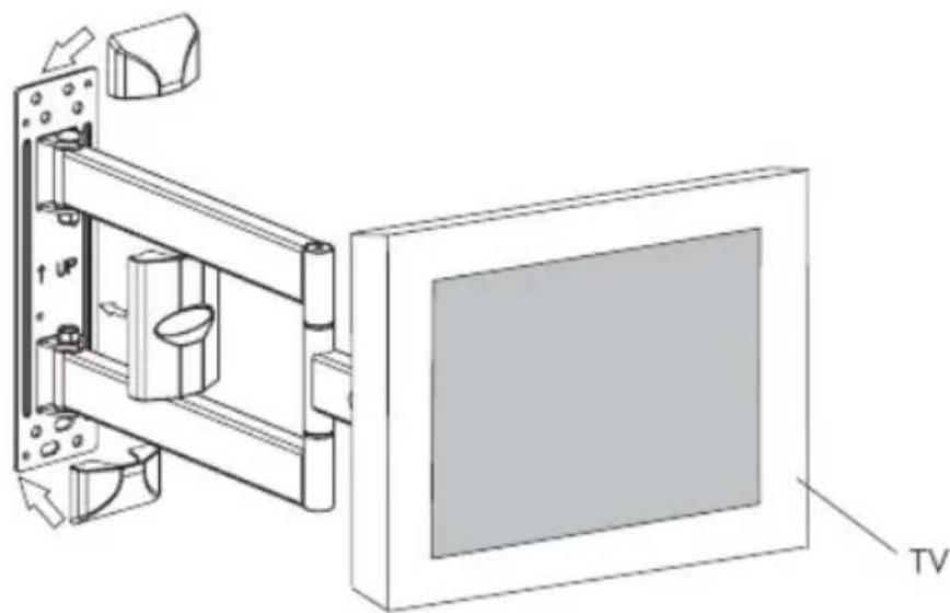 Mitsai PSW731L-PT02 - Fixação das Tampas de Plástico na Placa de Parede - 1