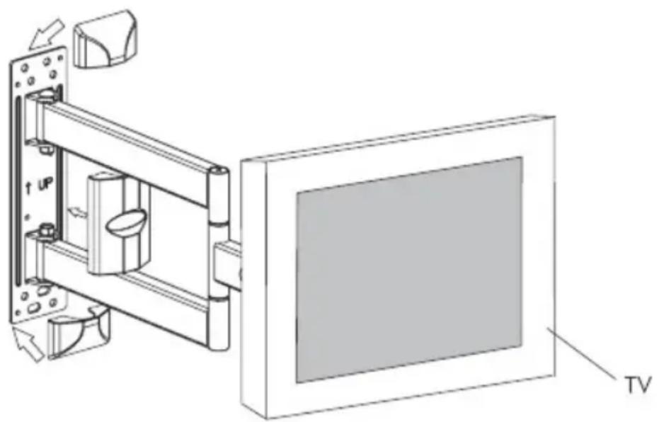 Mitsai PSW731L-PT02 - Fijación de las Tapas de Plástico en la Placa de Pared - 1