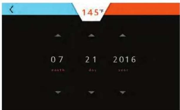 145°F 07 21 2016 month day year
