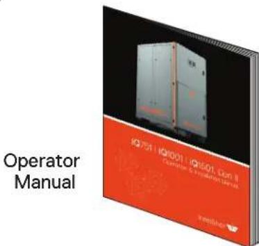 Operator Manual IQ751 | IQ9001 | IQ1501, Qun 8 Function & Installation Manual