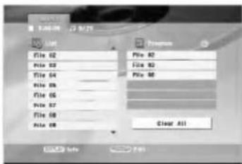 1:00 PM 2:00 PM List File 62 File 63 File 64 File 65 File 66 File 67 File 68 File 69 Program File 62 File 63 File 64 Clear All