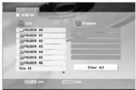 Microsoft C:\100\86 List POLDER 60 POLDER 61 POLDER 62 POLDER 63 POLDER 64 POLDER 65 POLDER 66 File 61 Program Clear All SUPPORT Info Project Help