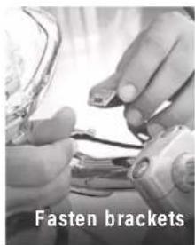Fasten brackets