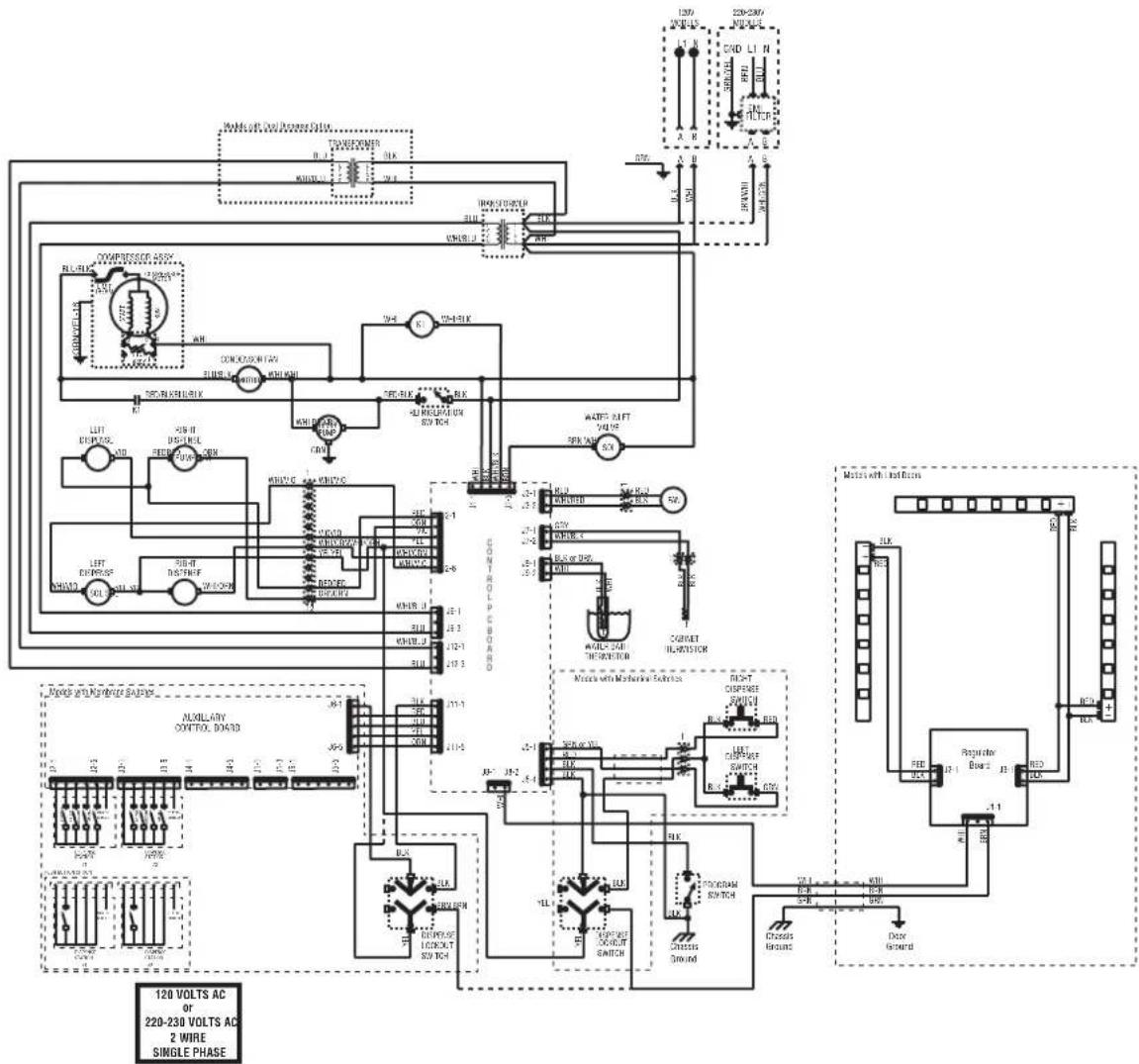 Bunn JDF-2S - SCHEMATIC WIRING DIAGRAM JDF-2S - 1