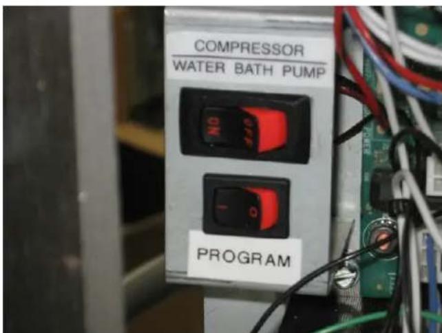 COMPRESSOR WATER BATH PUMP NO PROGRAM