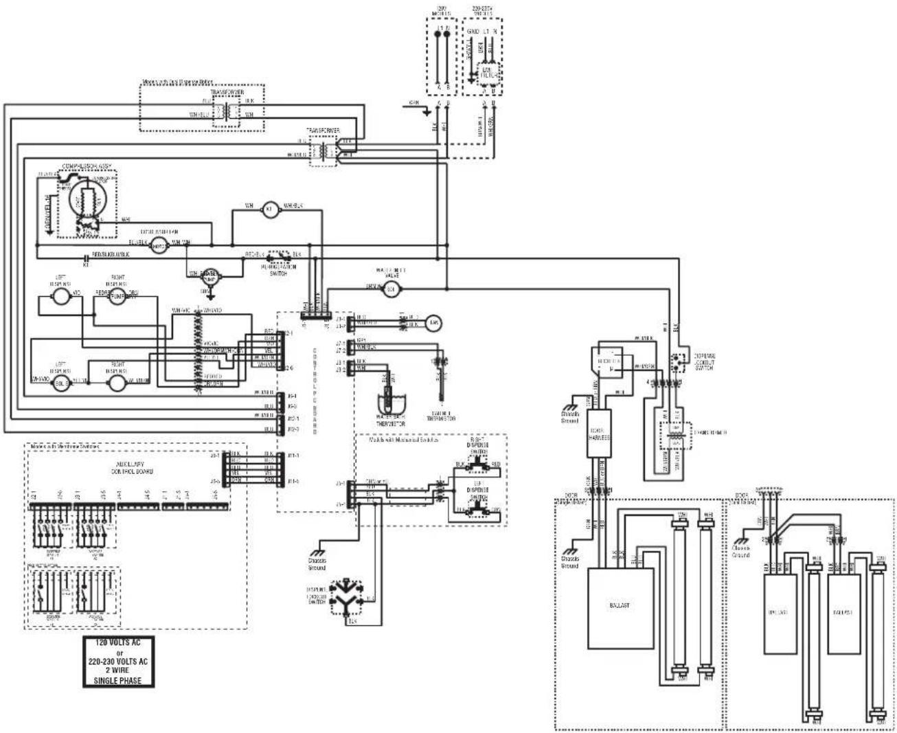 Bunn JDF-2S - SCHEMATIC WIRING DIAGRAM JDF-2S - 1