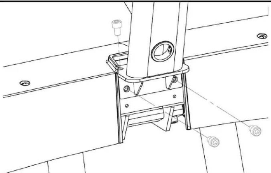 True XCS200 - Step 4: Attach Display Neck: - 3