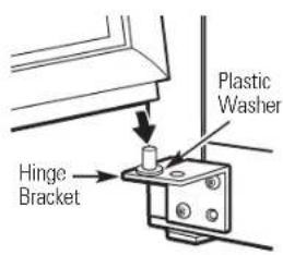 Plastic Washer Hinge Bracket