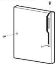 Americana A3316ABSWW - Cómo reinstalar la manija de la puerta de los alimentos frescos - 1