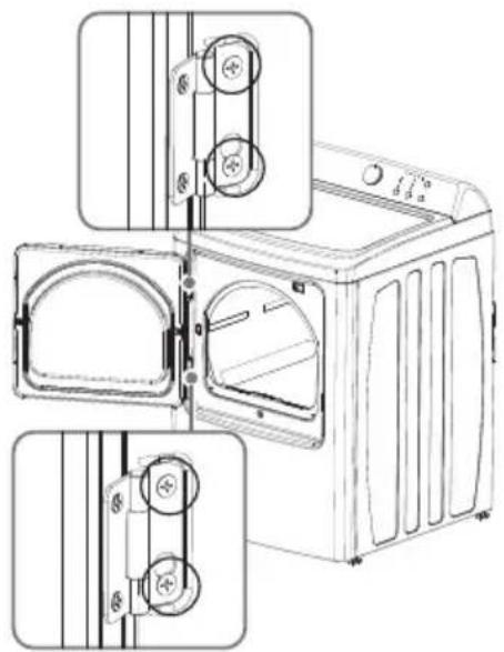 Element EATDE2767CW - DOOR REVERSAL PROCEDURE - 5