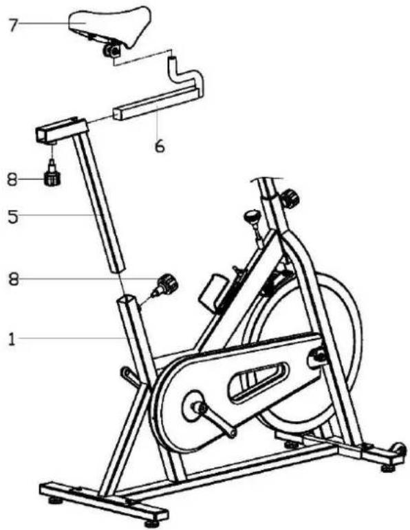 Sunny Health & Fitness SF-B1001 - Step C: - 1