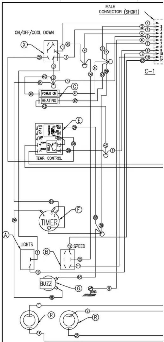 Vulcan VC66ED - VC4ED & VC6ED 208-240V. - 4