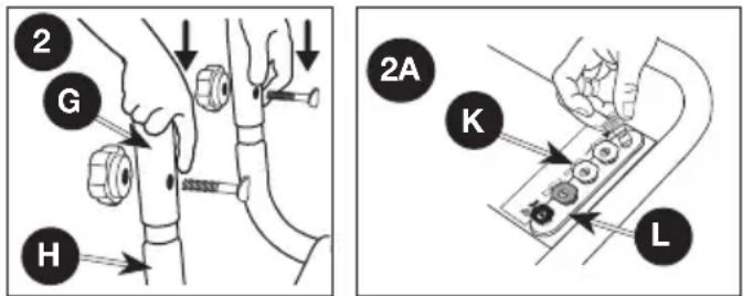 Simpson PowerShot PS60842 - INSTRUCCIONES PARA ARMAR (FIG. 2-4) - 1
