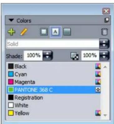 Colors Solid Shade: 100% 100% Black Cyan Magenta PANTONE 368 C Registration White Yellow