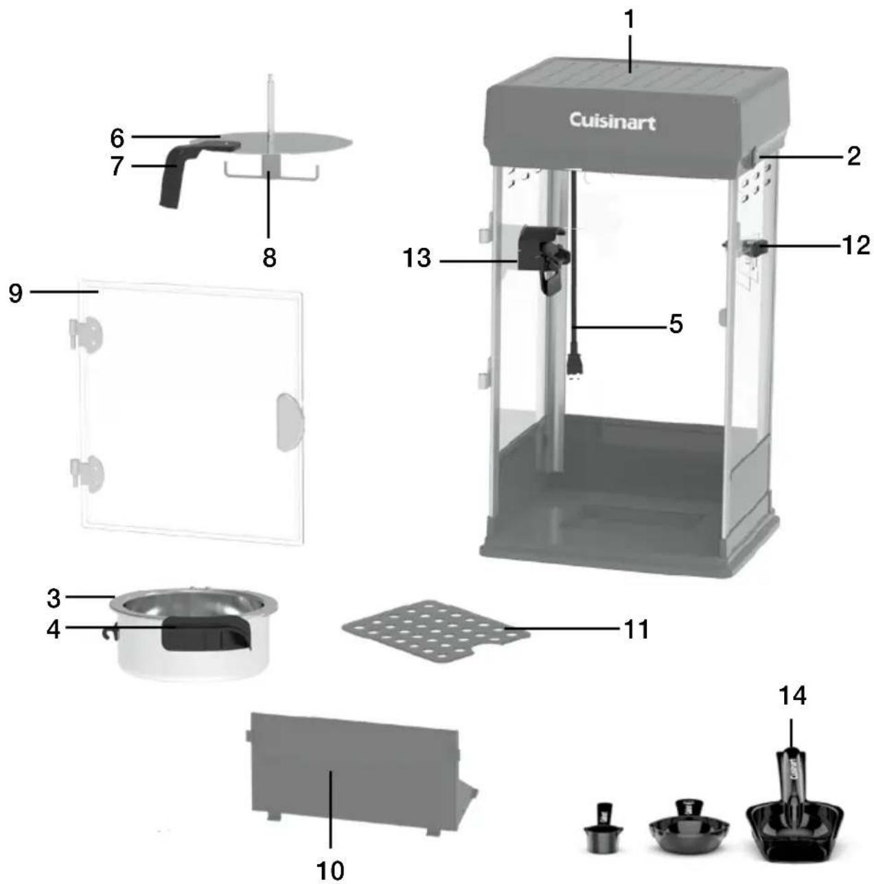 CUISINART CPM-32 - 14.Accesorios - 1