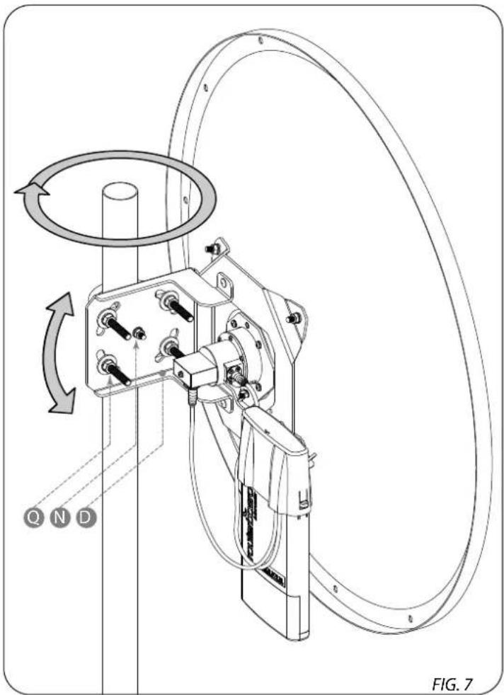 Mikrotik D-5G-30D3 - Adjust Azimuth and Elevation - 3